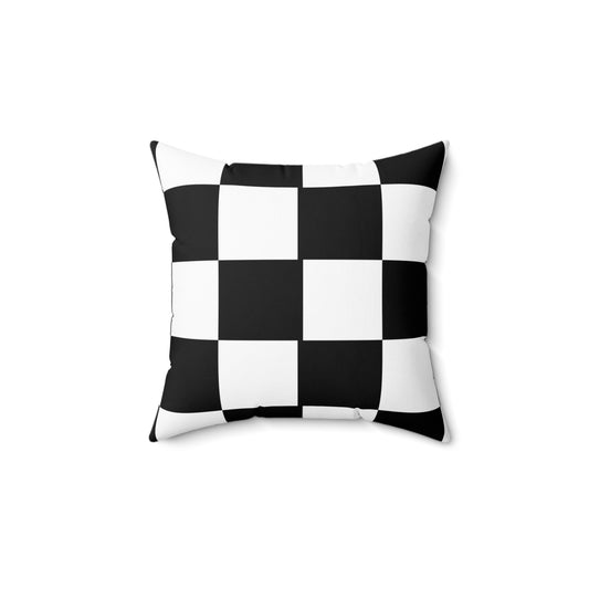 Checkered Throw Pillow